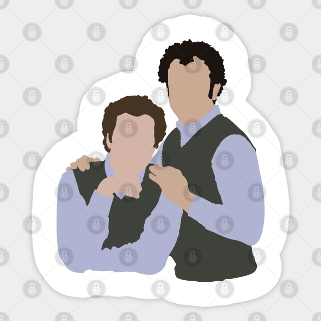 Step Brothers Sticker by FutureSpaceDesigns